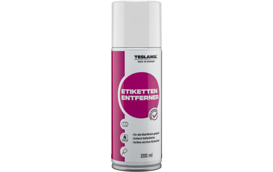 TESLANOL Etikettenentfernerspray, 200ml-Dose 