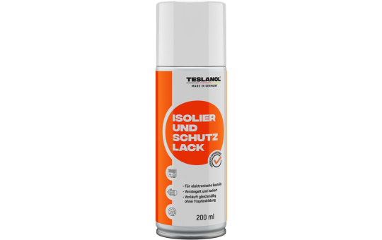 TESLANOL Isolier- und Schutzlackspray, 200ml-Dose 