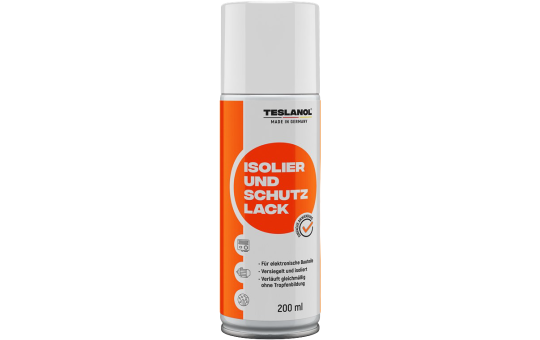 TESLANOL Isolier- und Schutzlackspray, 200ml-Dose 