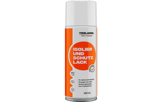 TESLANOL Isolier- und Schutzlackspray, 400ml-Dose 