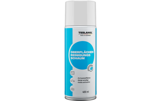 TESLANOL Oberflächen-Reinigungsschaum, 400ml-Dose 