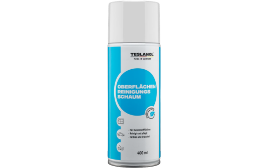 TESLANOL Oberflächen-Reinigungsschaum, 400ml-Dose 