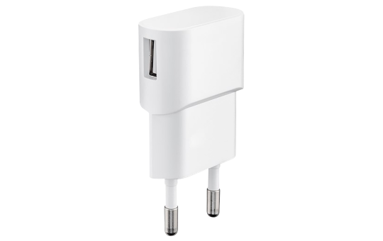 USB Ladegerät, 230V Netzteil, 1x USB-A, 5V/1A, 5 W 