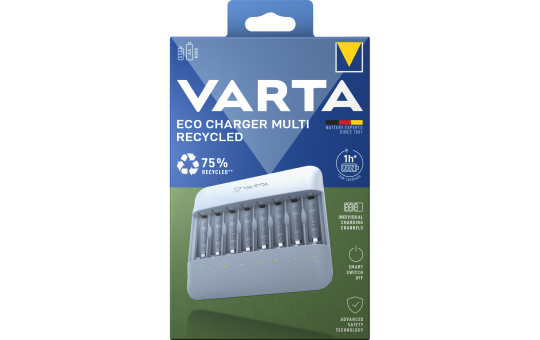 Universal Batterie-Ladegerät VARTA, Eco Charger Multi, für AA/AAA 