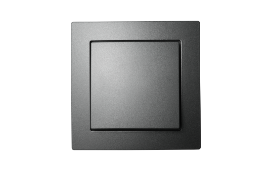 Wechselschalter McPower "Flair", IP44, 250V~/10A, UP, anthrazit 