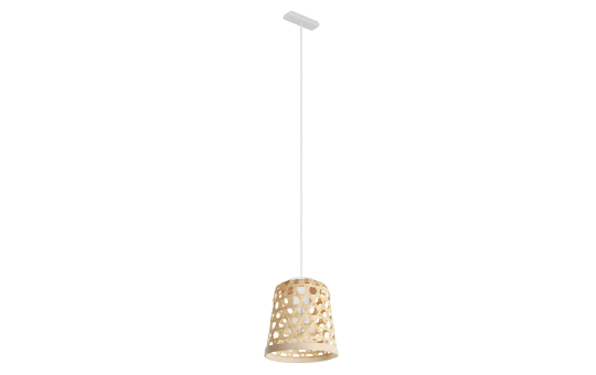 Zubehör EGLO "Capoliveri-E", Holz, natur, 17,5xØ16cm 