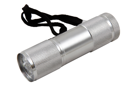 Kuenen LED TASCHENLAMPE 9 lichtstarke LED Aluminium geringer Batterieverbrauch 