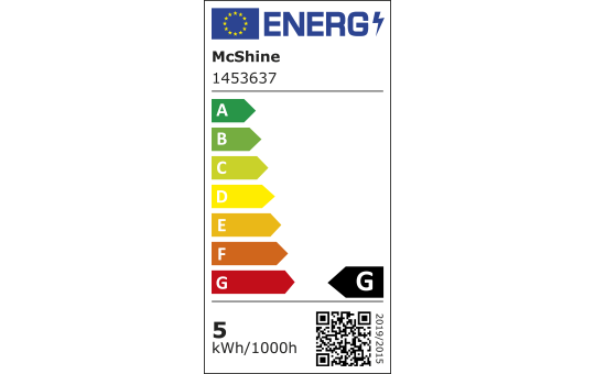 LED-Modul McShine "MCOB", 5W, 400 Lumen, 230V, 50x25mm, 3000K, dimmbar, 6er-Pack 