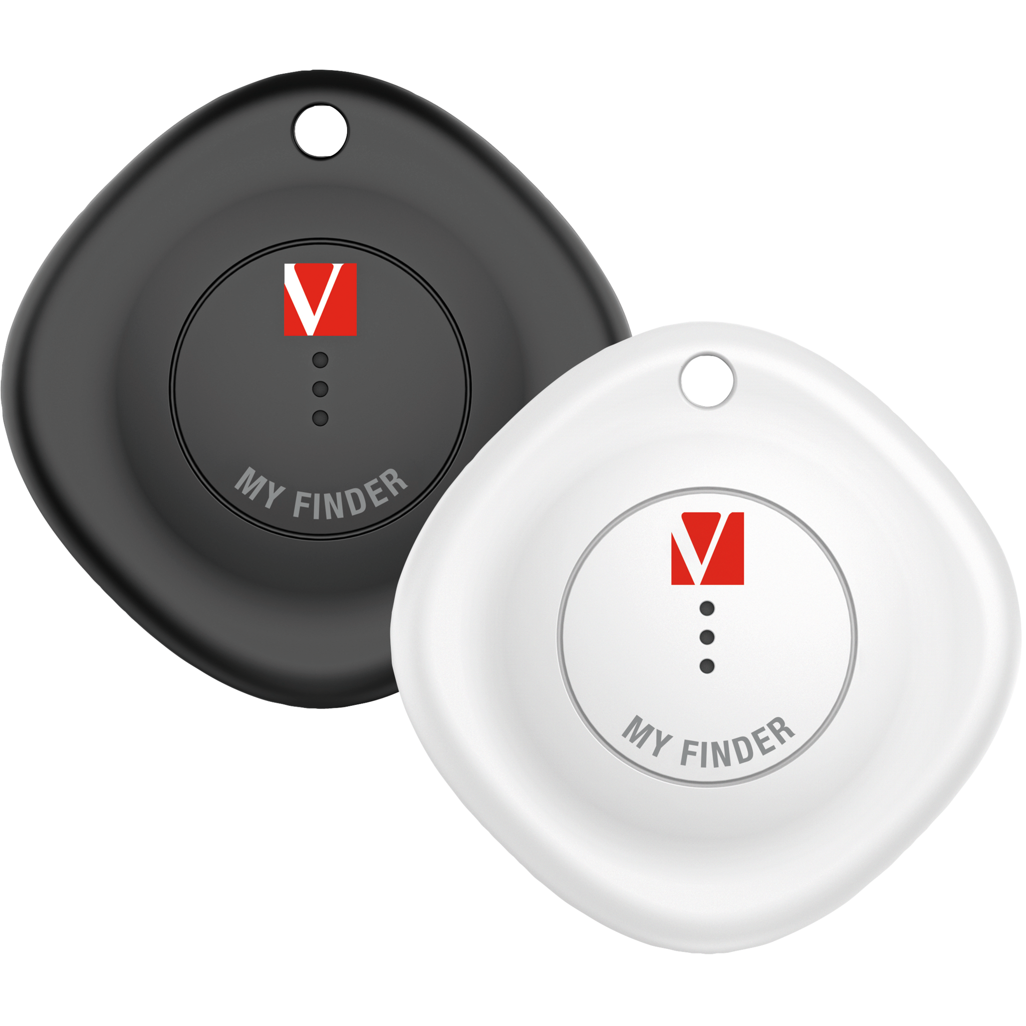 Bluetooth-Tracker Verbatim "My Finder" für Apple "Wo ist?", Keyring, 2er-Pack 