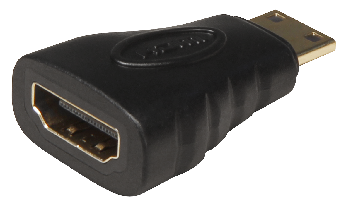 HDMI-Adapter, Mini-HDMI Stecker -> HDMI Buchse 