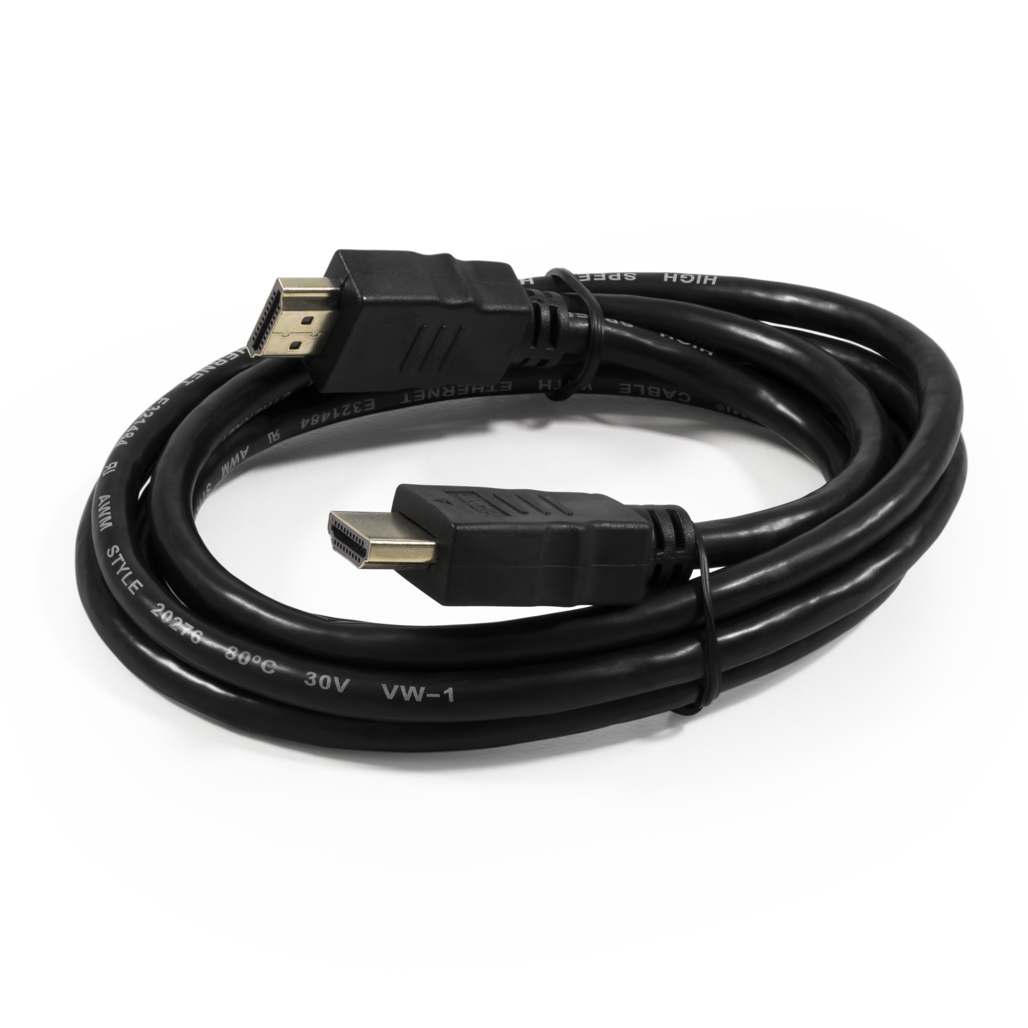 HDMI-Kabel HOLLYWOOD, HDMI 2.0, vergoldete Kontakte, 4K/UHD, ARC, HEAC, 1,8m 