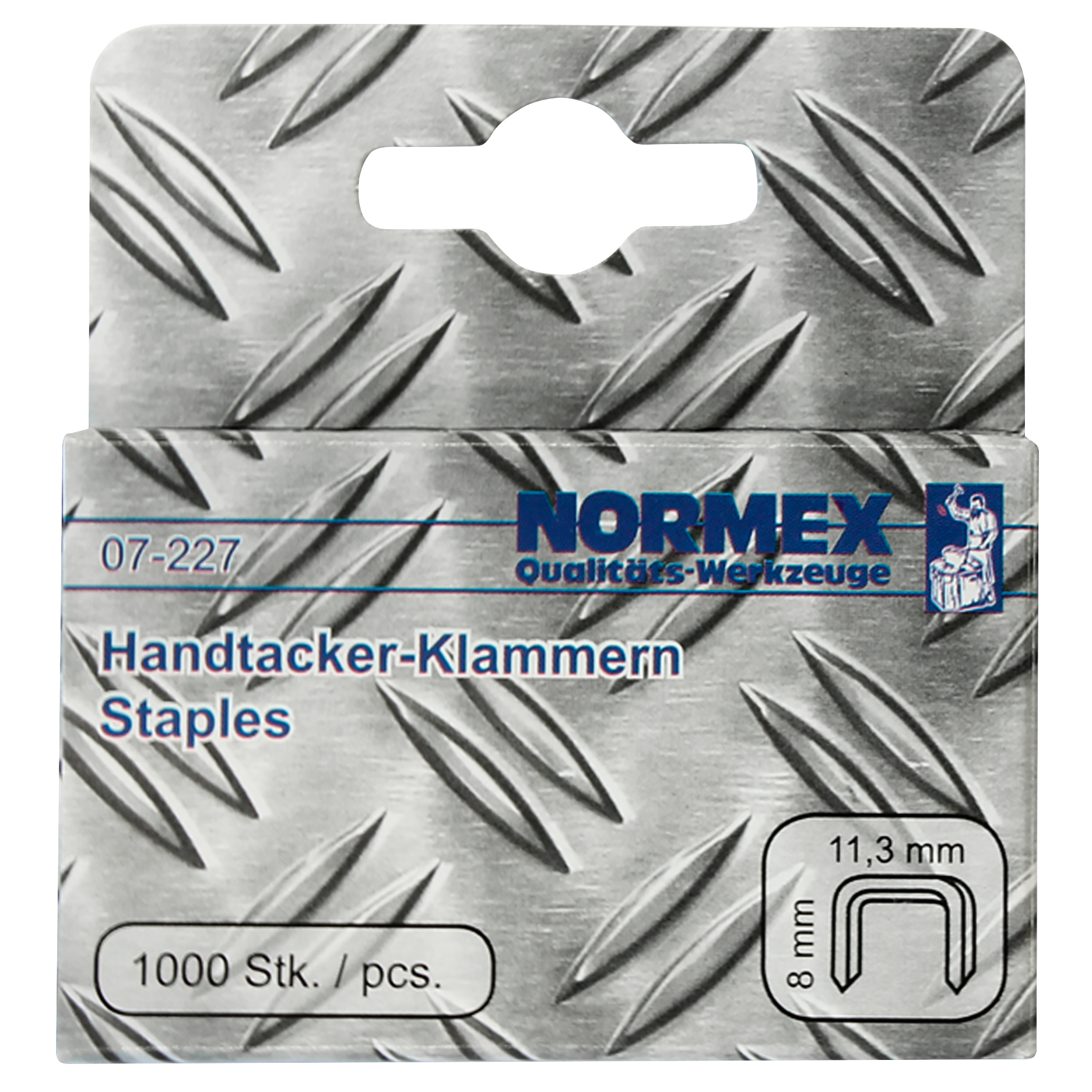 Klammern für Handtacker, 11,3x8mm