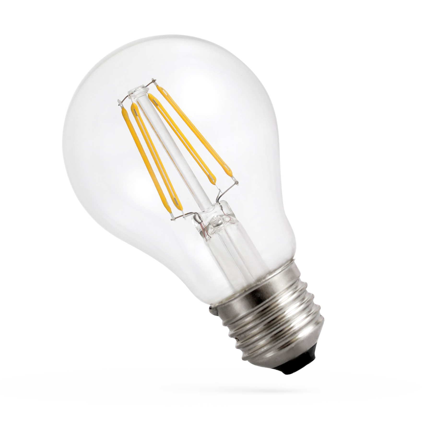 LED Filament Glühlampe, E27, 230V, 4W, 1800K - ultra warmweiß, klar 