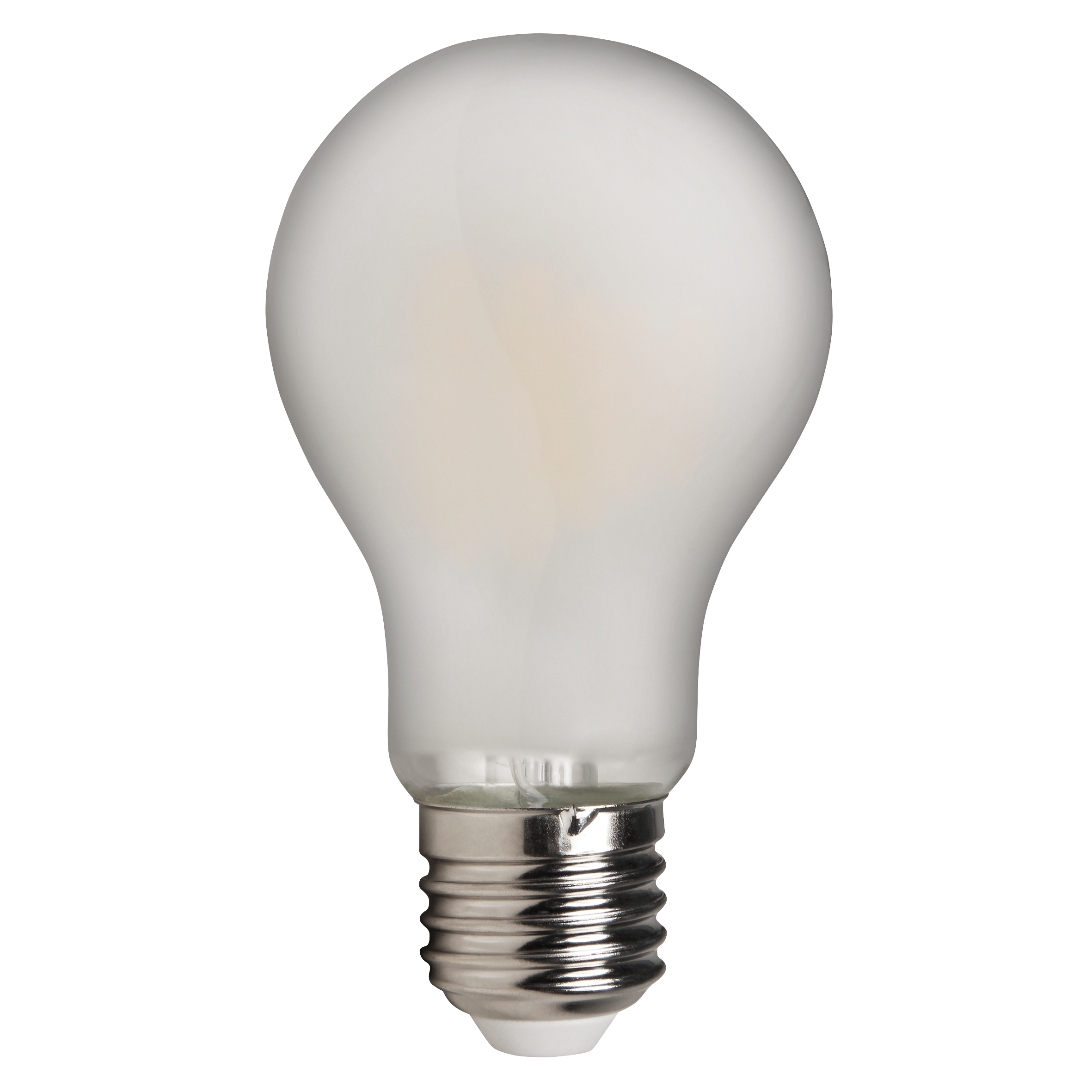 LED Filament Glhlampe McShine "Filed", E27, 4W, 490 lm, warmwei, matt
