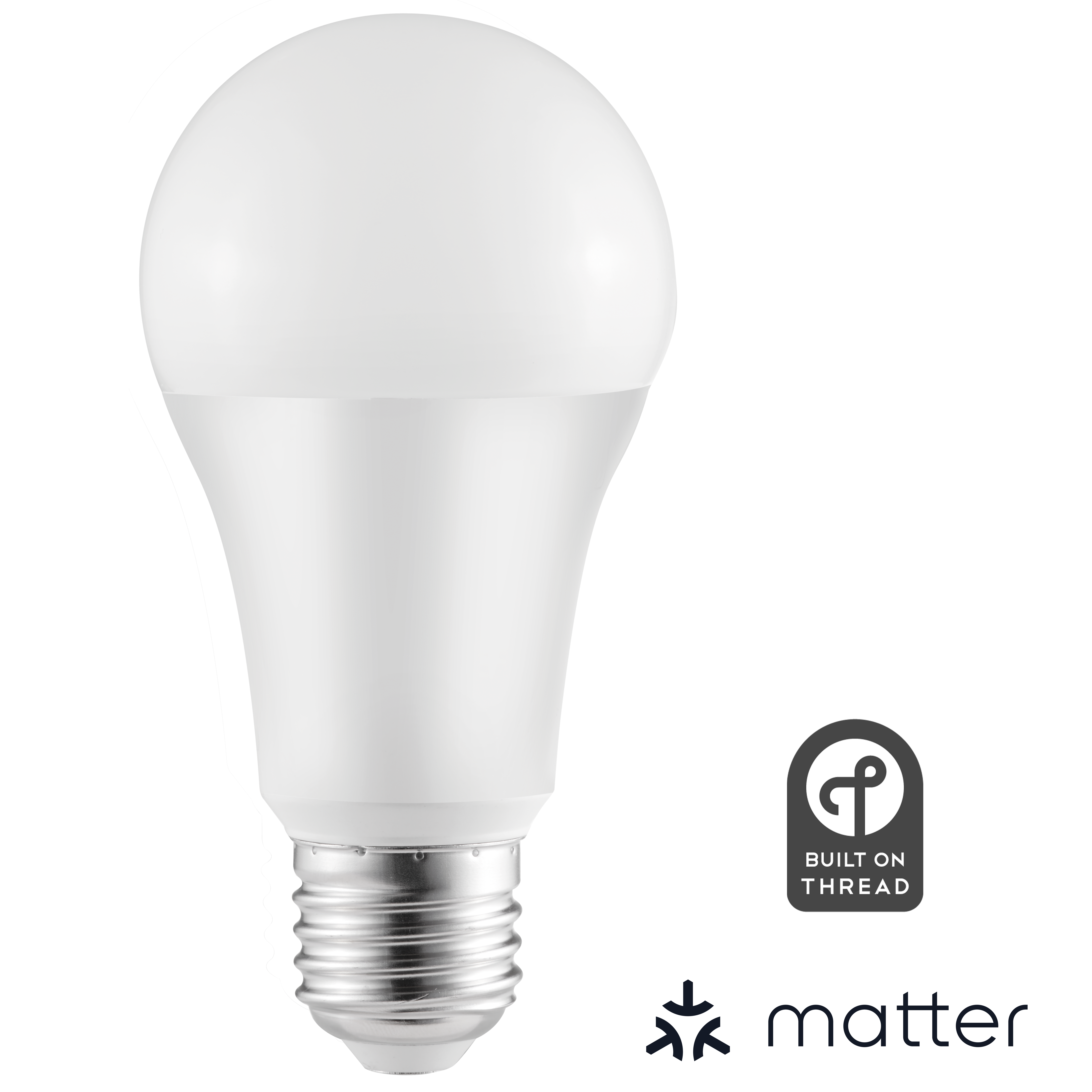 LED-Glühbirne ITIUS, E27, 10W, 900lm, RGB + CCT, matter über Thread 