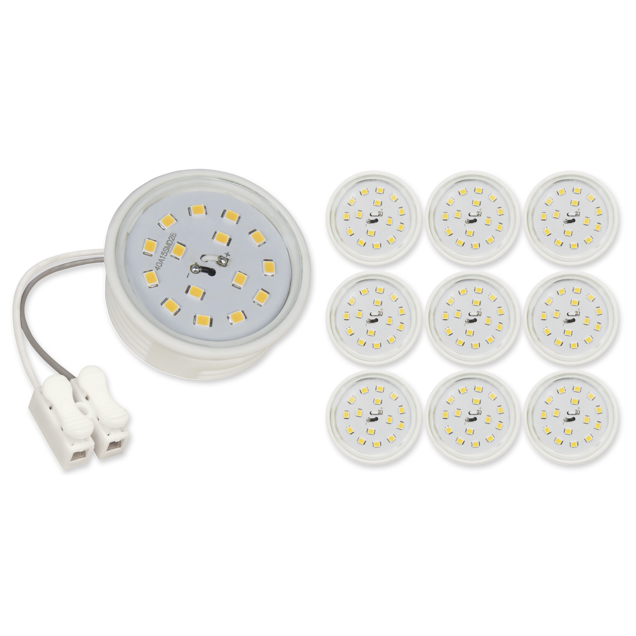 LED-Modul McShine, 5W, 400lm, 230V, 50x23mm, neutralweiß, 4000K, 10er-Pack 