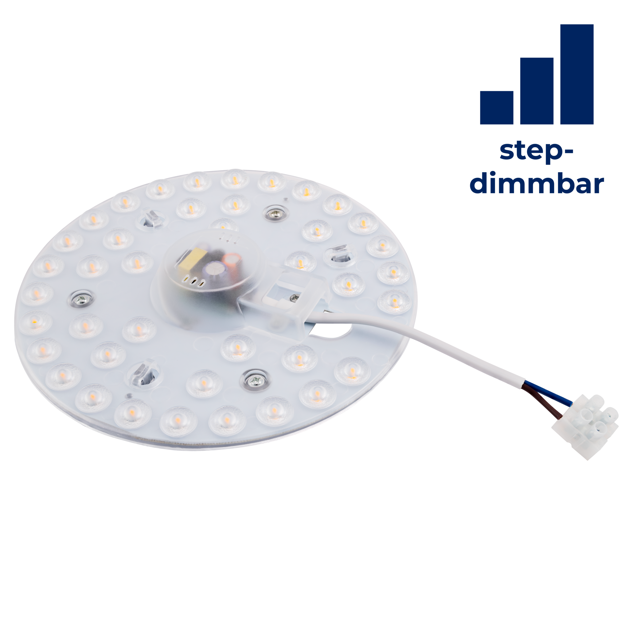 LED-Modul McShine, Umrüstsatz mit Magnethalterung, Ø16,5cm, 20W, 1800lm, 3000K 