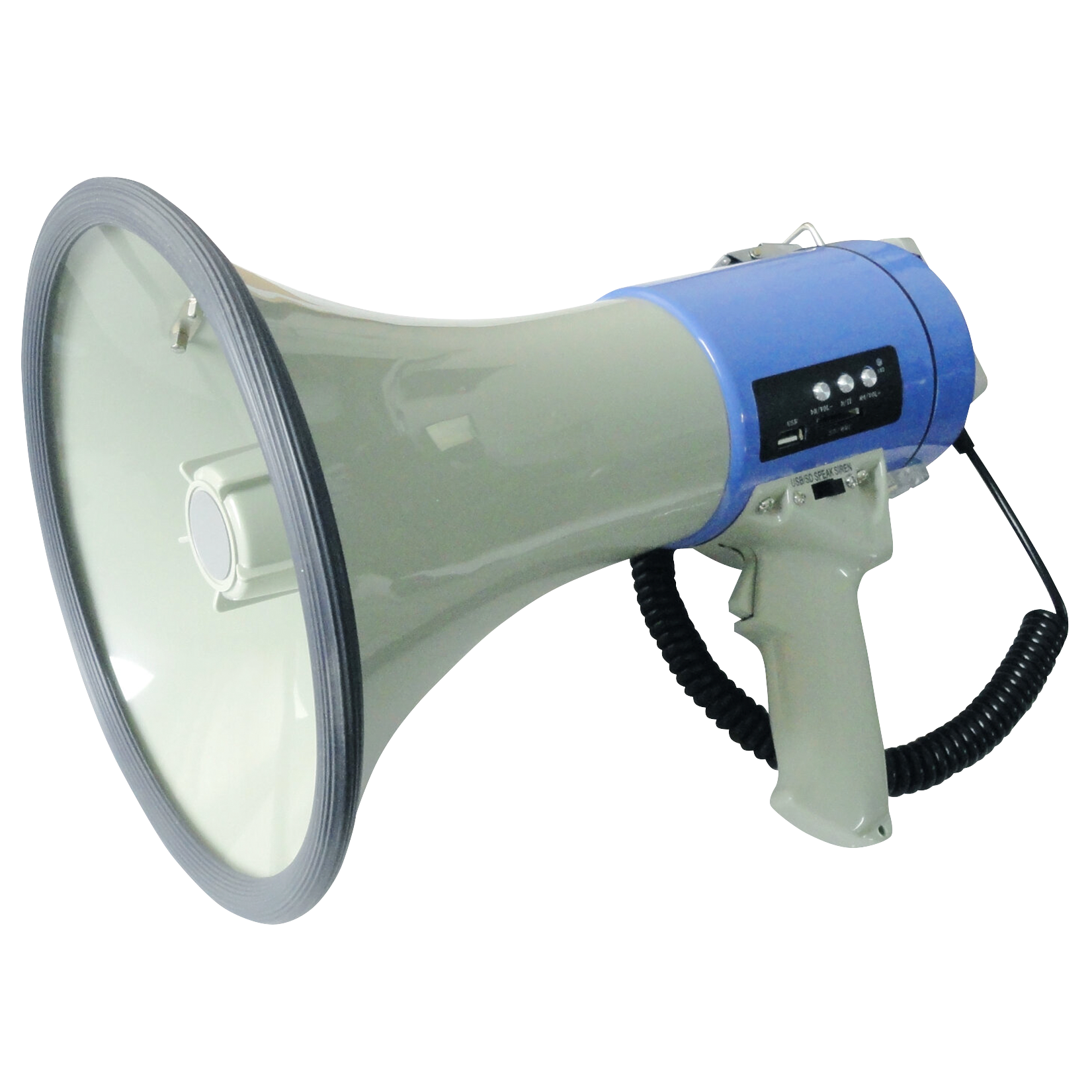 Megafon LTC "MEGA60USB", 60W, mit USB/SD & Bluetooth, Reichweite ca. 600m 