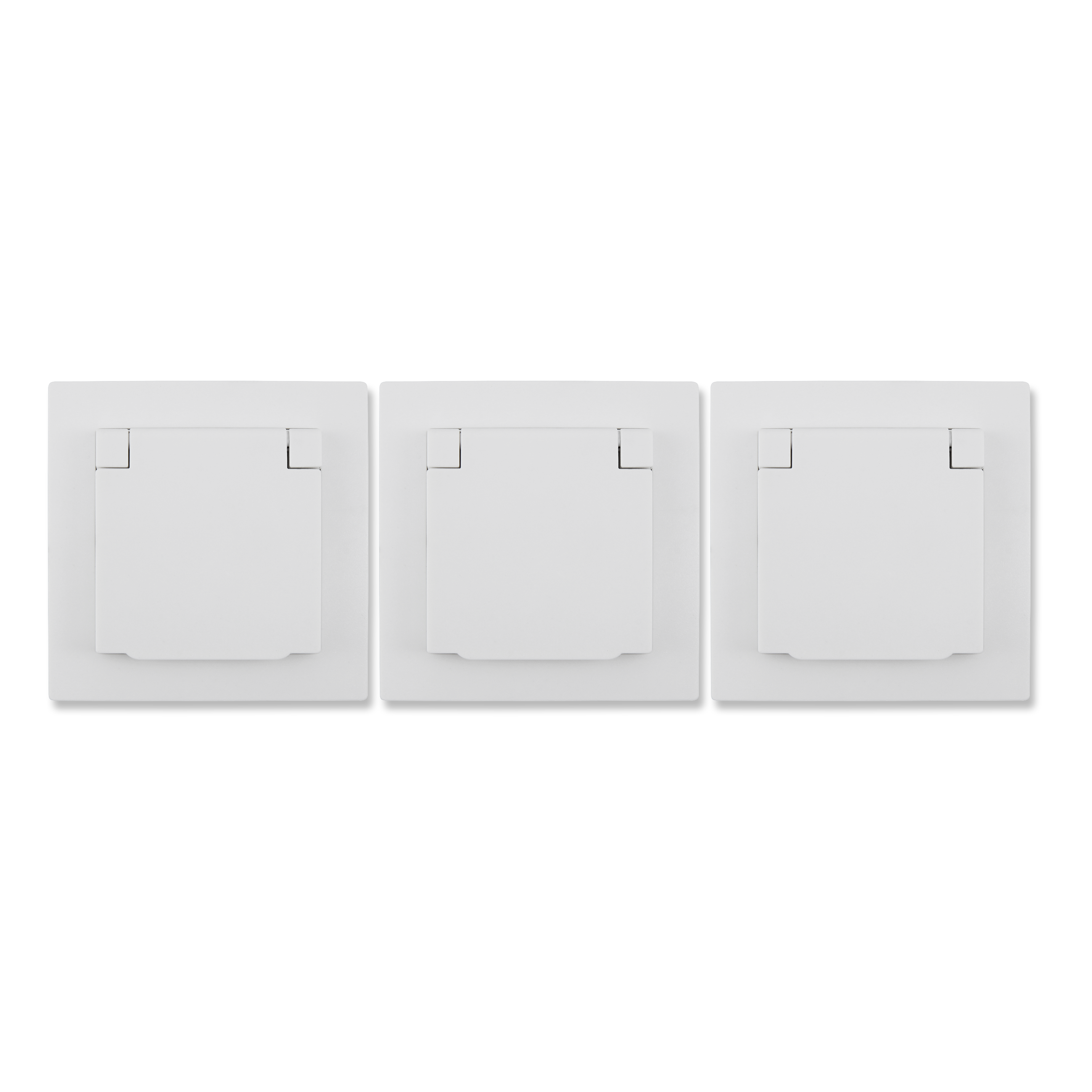Schutzkontakt-Steckdose McPower Shallow 1x USB-C - 18W Quickcharge - 1
