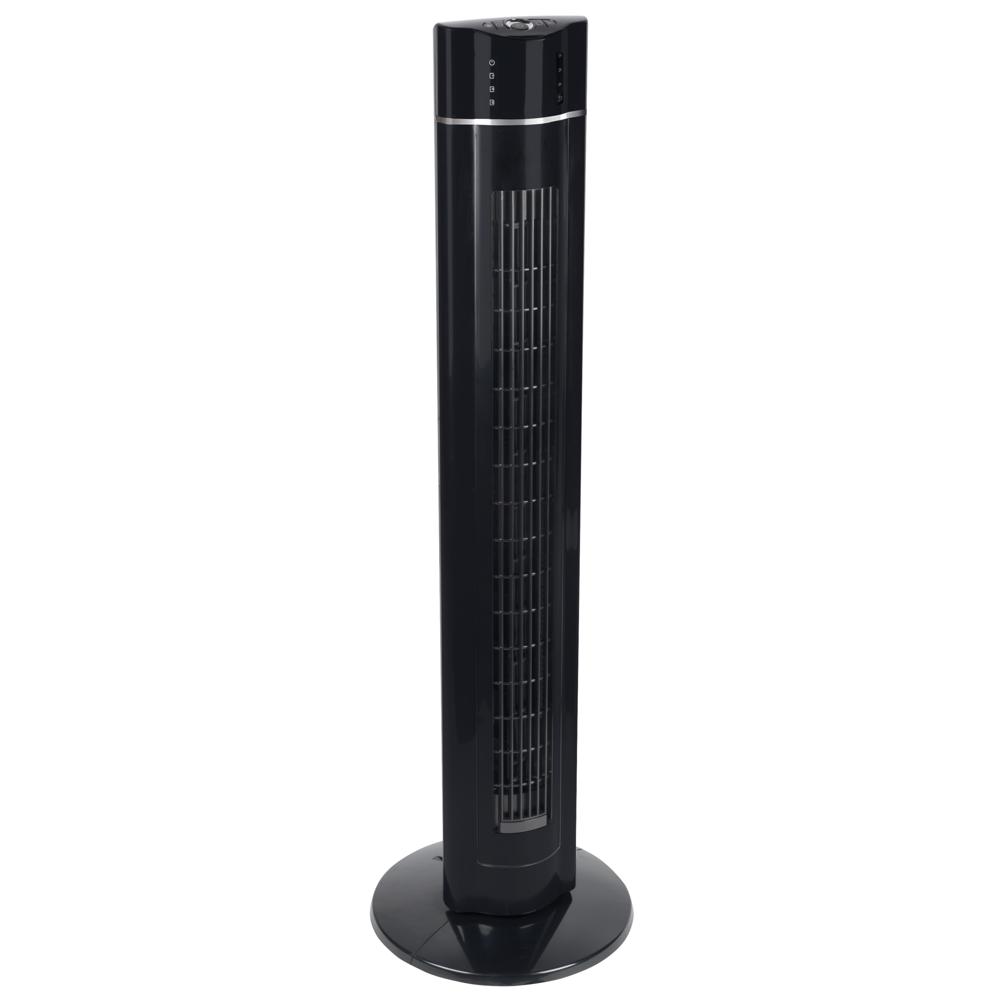 Standventilator "Tower Fan", 60W, 107cm, 3 Stufen, Oszillation, schwarz 