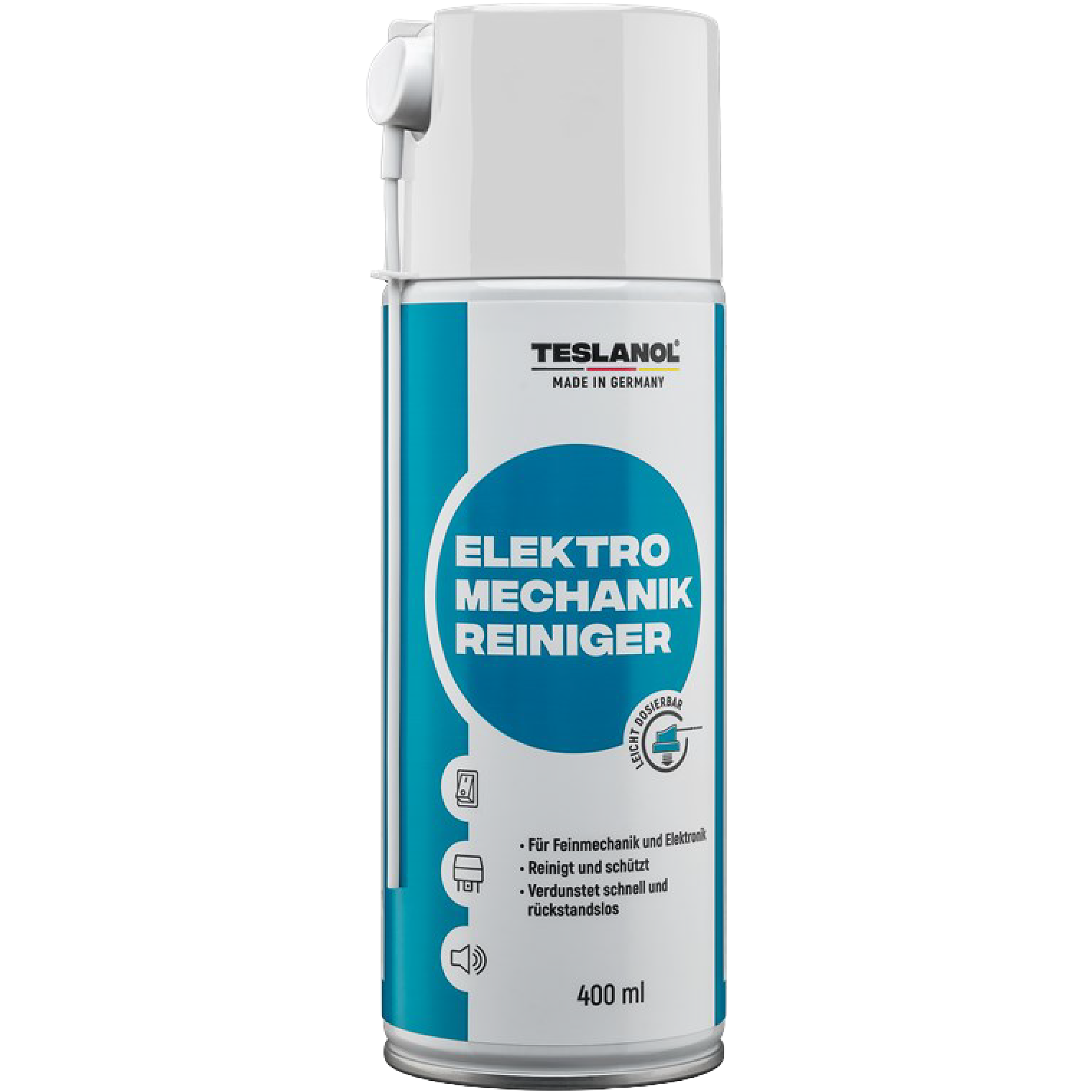 TESLANOL Elektro-Mechanik-Reinigerspray, 400ml-Dose 