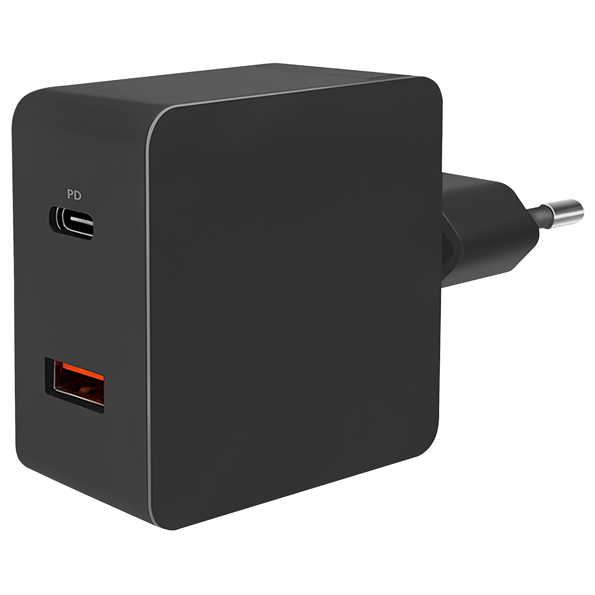 Steckdosenadapter, 2x USB-Port 1A max. (5W) + 1x Zigarettenanzünder Buchse  1A max (12W) (Kommunikation) 