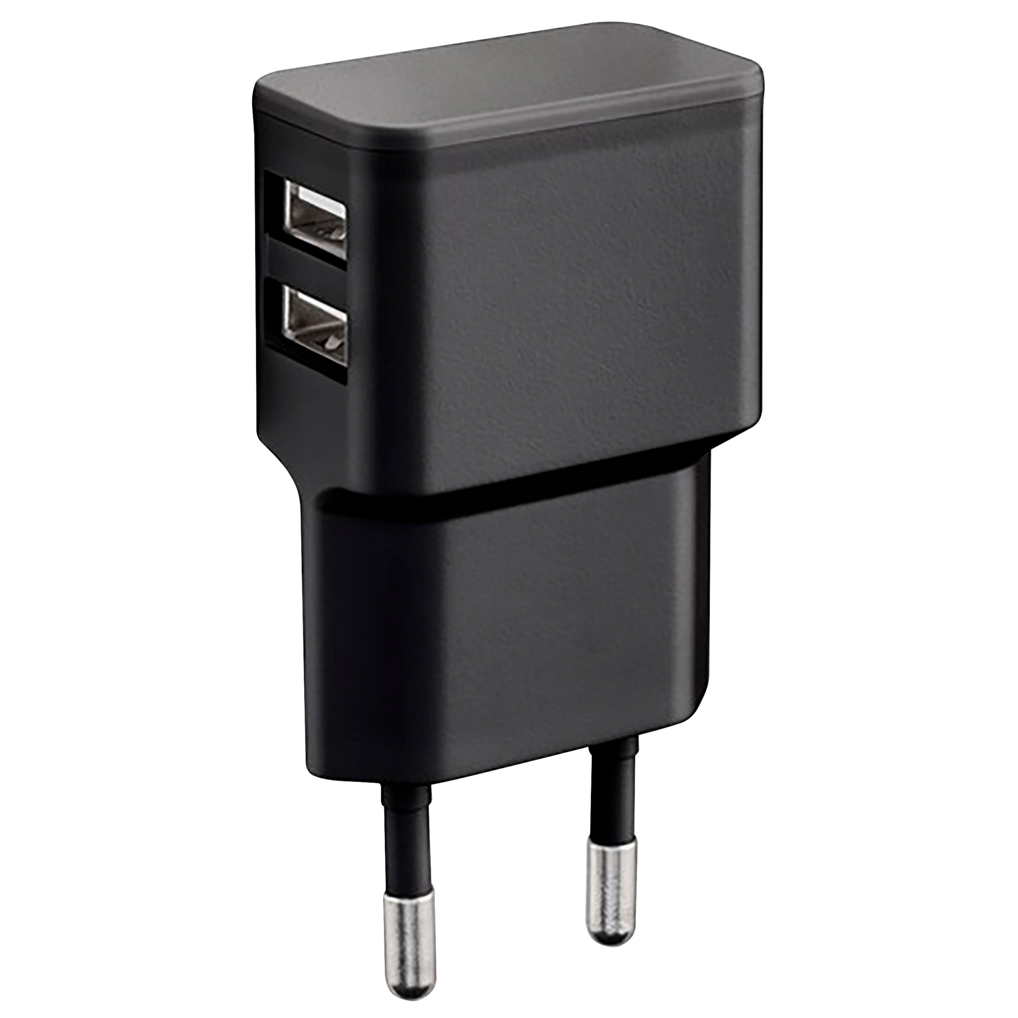 USB Ladegerät, 230V Netzteil, 2x USB-A, max. 5V/2,4A, 12 W 