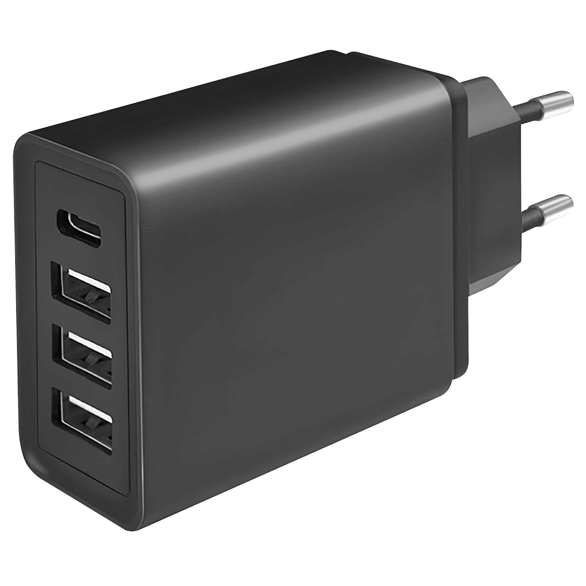 USB Ladegerät, 230V Netzteil, 3xUSB-A 5V/3A,1xUSB-C 5V/2,4A, 27W