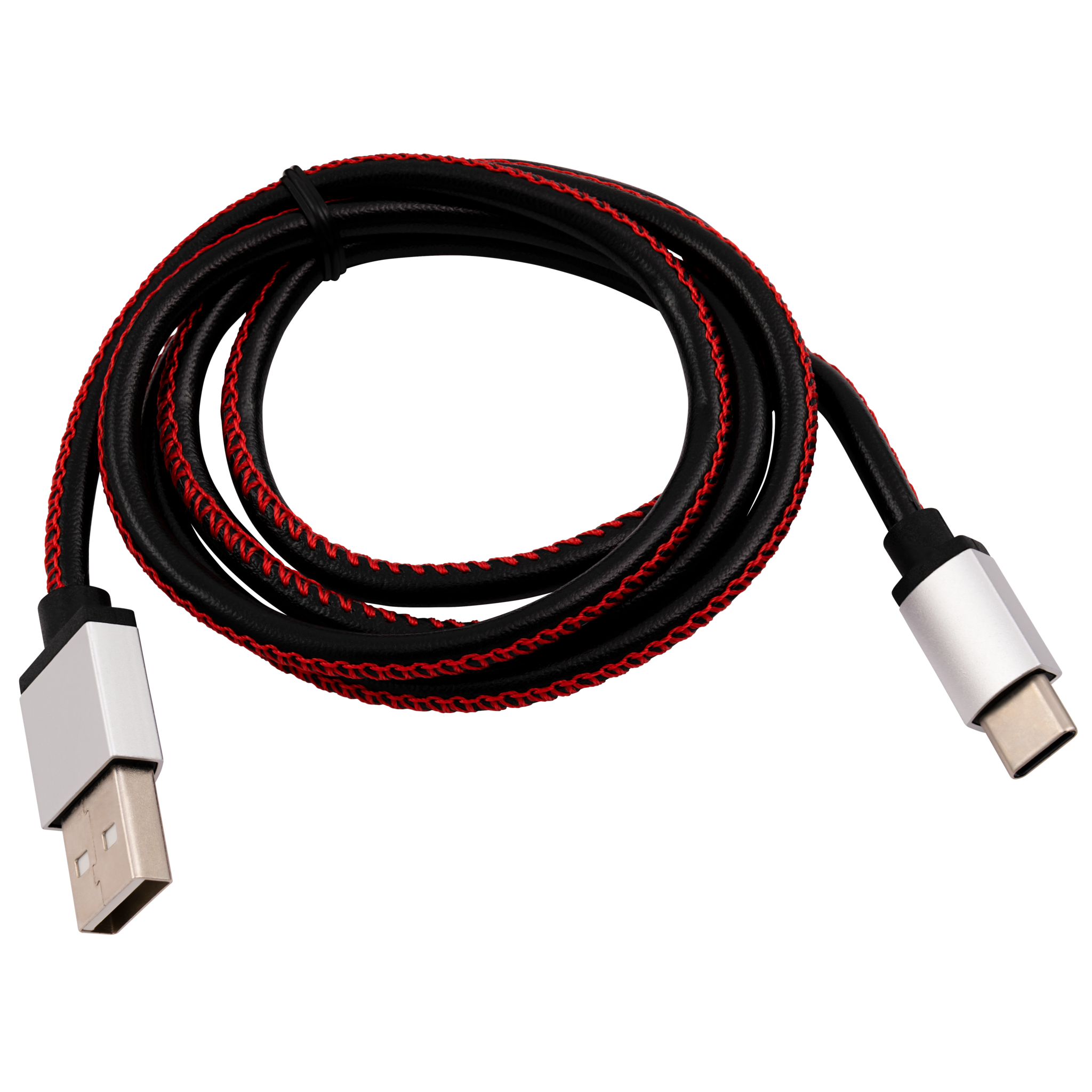 USB-Ladekabel A Stecker auf USB Typ C schwarz 0,9m 