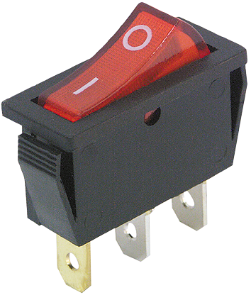 0078 Wippschalter KCD3 Schalter mit Beleuchtung 15A/250V ON-OFF 3PIN 
